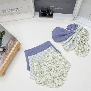 여성목수건 성인스카프빕 여자 목스카프 단추 거즈 봄 가을 겨울 사계절사용