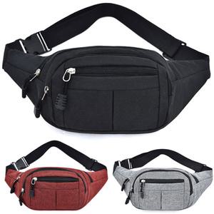 여행 힙색 허리 가방 전대 크로스백  캔버스 메신저백 옆가방 등산가방