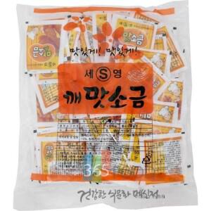 맛소금 3g씩100개 (300g) 식당 캠핑 양념 깨소금