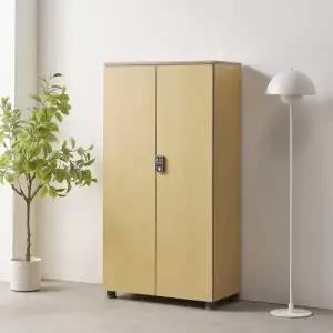 [히트가구] HD141 전자키 캐비닛 겸 책장 4단4칸 1color (착불)