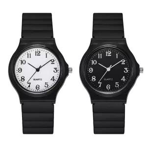 저소음 모던한 학생 수능 수험생 큰숫자 아날로그 손목 시계 i178