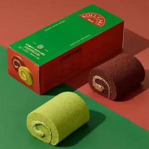 [파리바게뜨] 반반 롤케익 말차&쇼콜라