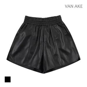 [반에이크] 가죽 밴딩 하프팬츠_VB3ZSLUG08Z