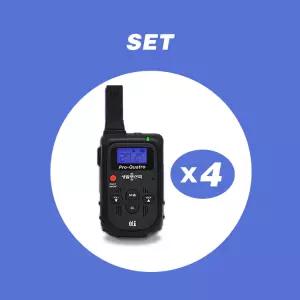 tti 프로로콰트로 Pro Quatro (4대 세트상품) / 초소형 초경량 디지털 생활무전기