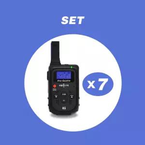 tti 프로로콰트로 Pro Quatro (7대 세트상품) / 초소형 초경량 디지털 생활무전기