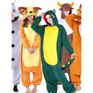 동물스키복 자켓 방한 동물옷 주니어 스키 일체형 세트 보드