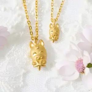 [뽀르띠] 순금 24K 7.5g 말띠 별말 돌목걸이