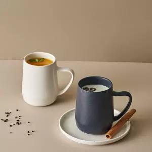 모던 심플 커피잔 머그컵 접시 플레이팅 카페 집들이선물