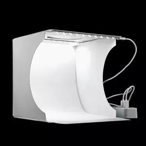 [셀러허브]LED 포토박스 미니 스튜디오 (듀얼라이트) (22x23cm) (S28274629)