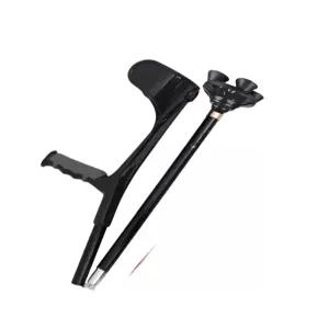 휴대용 목발 엘보 클러치 미끄럼 걷기 크러치 지팡이 경량 높이조절 압박