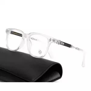 미국 크롬 하츠 안경 투명 프레임 은색 금속 명품 디자이너 397676838645