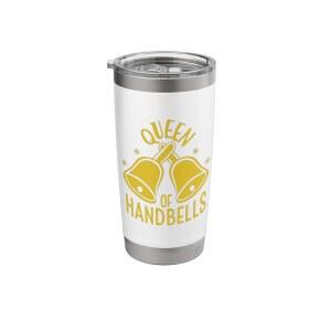 퀸 오브 핸드벨 골드 디자인 스테인리스 단열 텀블러