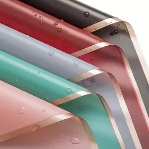 플로드지 20장 세트 금띠 반투명 고급 선물포장 부직포 보자기