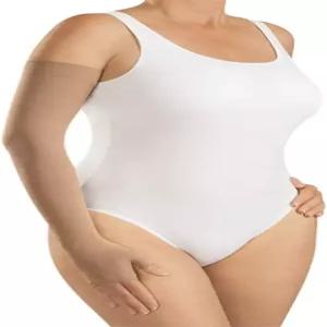 메디븐 하모니 림프부종 조합 압박 팔 슬리브 및 건틀렛과 실리콘 밴드 20-30mmHg