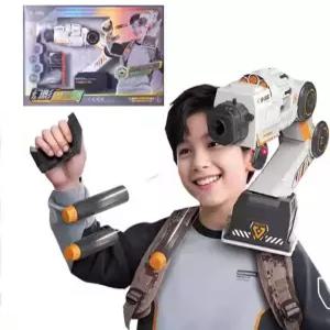 전동 너프건 연발 연속발사 저격총 어깨 프레데터 따발총