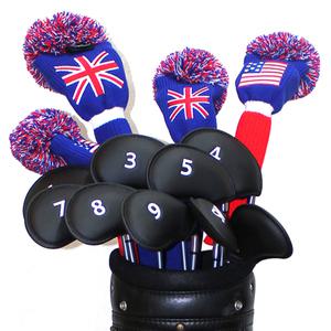 골프채 클럽 아이언 커버 세트(9개)/드라이버/우드//헤드/커버/하이브리드