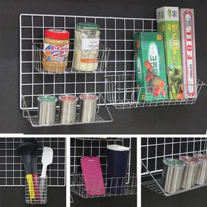 다용도 메쉬망 선반 / 바구니 벽걸이선반 철망 네트망