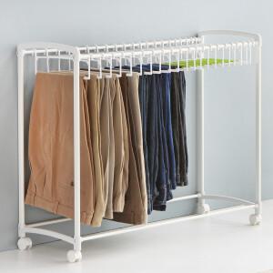 위즈홈 이동식 논슬립 바지걸이 행거 카트형