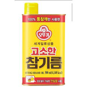 [오뚜기](의정부점) 고소한 참기름 500ml (1개)