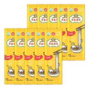 쫄깃 구포 국수 소면 300g X 10개