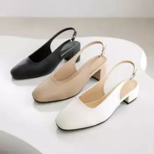 [분홍코끼리] 완벽라인 슬링백힐(4cm/6cm) New ver.