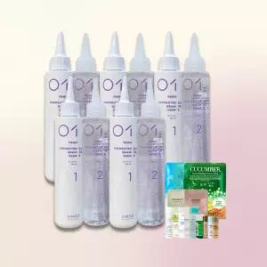 아모스 발효곡물펌(퍼머제+중화제) 5개 + 랜덤1 영양감있는컬