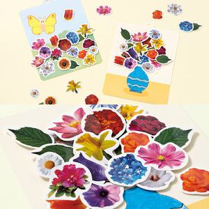 봄 만들기 꽃 입체 종이액자 만들기 재료 미술재료