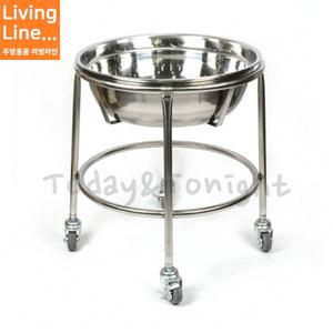 스텐 업소용 소쿠리 운반카 대형 냄비 운반구 이동 카트 바퀴형 이동식 급식 이동카트