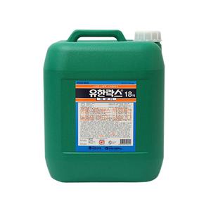 [유한락스] 업소용 가정용 욕실용 주방용 살균소독 대용량 말통 18kg