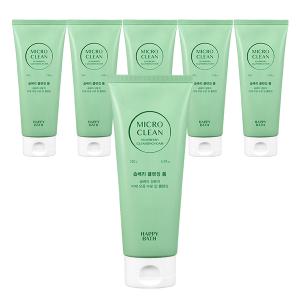 해피바스 마이크로미셀라 솝베리 모이스춰 클렌징폼, 150g, 6개