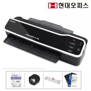 [현대오피스] A3 코팅기 PL-1506 +코팅지+트리머재단기+코너라운더+자석코팅지 6롤러 사무용 코팅기계