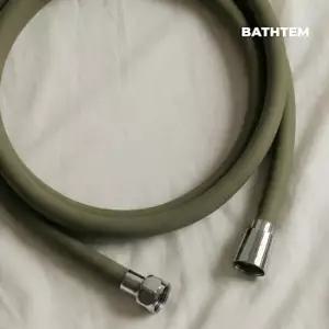 아트박스 바스템 바스템 물때가 끼지 않는 튜브형 샤워줄 카키)