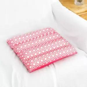 하라홈 하라홈 비즈 다용도 기능성 방석 겸 목베개 핑크