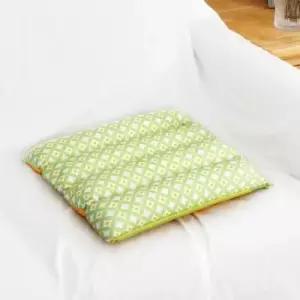 하라홈 하라홈 비즈 다용도 기능성 방석 겸 목베개 그린