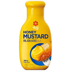 백설 허니 머스터드 소스 250g x 1개