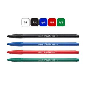 모나미 Plus Pen 플러스펜 3000 수성펜 1타스 12자루