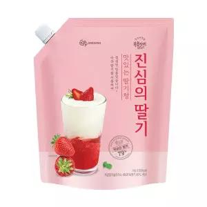 복음자리 진심의 딸기 1kg  (카페 베이스 딸기청)