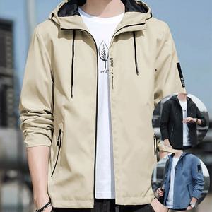 간절기 바람막이 후드형 점퍼 가벼운 집업 캐주얼 빅사이즈 자켓