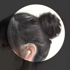 굿즈하우스 똥머리 당고머리 볼륨 곱창 가발 승무원 혼주