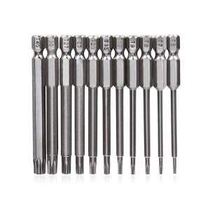 드릴비트 육각 별 드라이버 비트 11종 자석타입 별렌치 정밀 하드디스크 골프 전동 공구