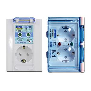 누전 콘센트 욕실용 화장실용 벽매입 실외 습기 결로방지 방우 1구 2구 콘센트 진흥전기 누전차단 보호 뚜껑있는