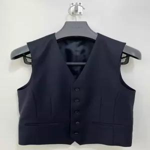 [모다아울렛][트루젠]남자 기본핏 울 혼방 네이비 기본 정장 양복 조끼 베스트_JK