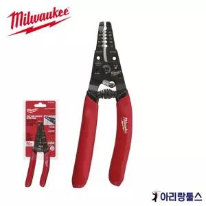 밀워키 48-22-6109 와이어 스트리퍼 전선피복벗기기 181mm 곡선컷팅 수공구