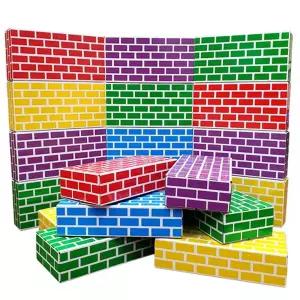 컬러 종이벽돌 50pcs