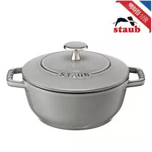 [롯데백화점]스타우브 아시아 볼 무쇠 주물 냄비 16cm 그레이 (ST1731618)