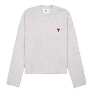 [아미] 공용 오가닉 코튼 플리스 헤비 스웨트 UKS046 KN0042 193