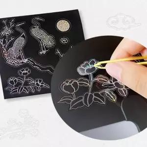 플레이앤드 자개 부채 만들기 키트