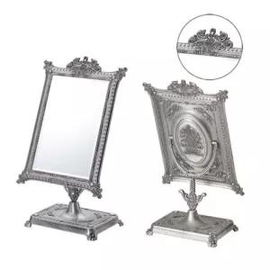 ST-534 사각주석 탁상거울/화장/거울/스탠드/탁상용/책상/미니/스텐드/인테리어/공주/탁상/사각/예쁜/엔틱