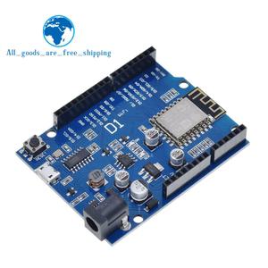 ESP-12E WeMos 와이파이 원격 제어 개발 보드 기반 ESP8266 쉴드 스마트 전자 PCB 아두이노 호환 IDE용 D1