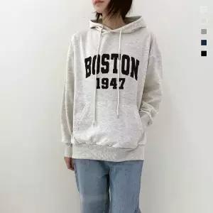 [하프클럽/]1947보스턴 데일리 오버핏 후드티